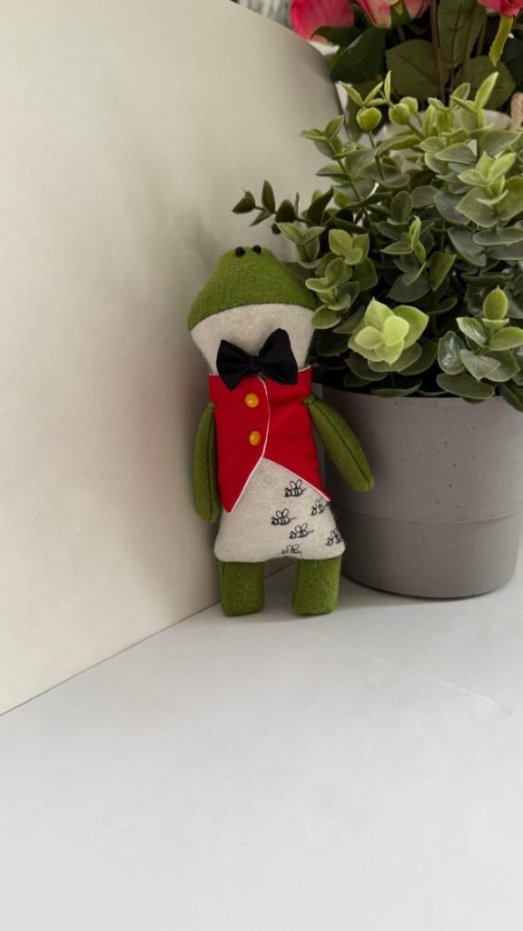 Handgemachter Frosch