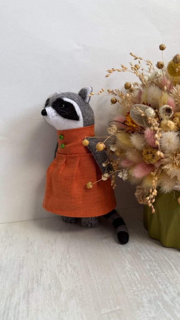 Handgemachter Waschbär