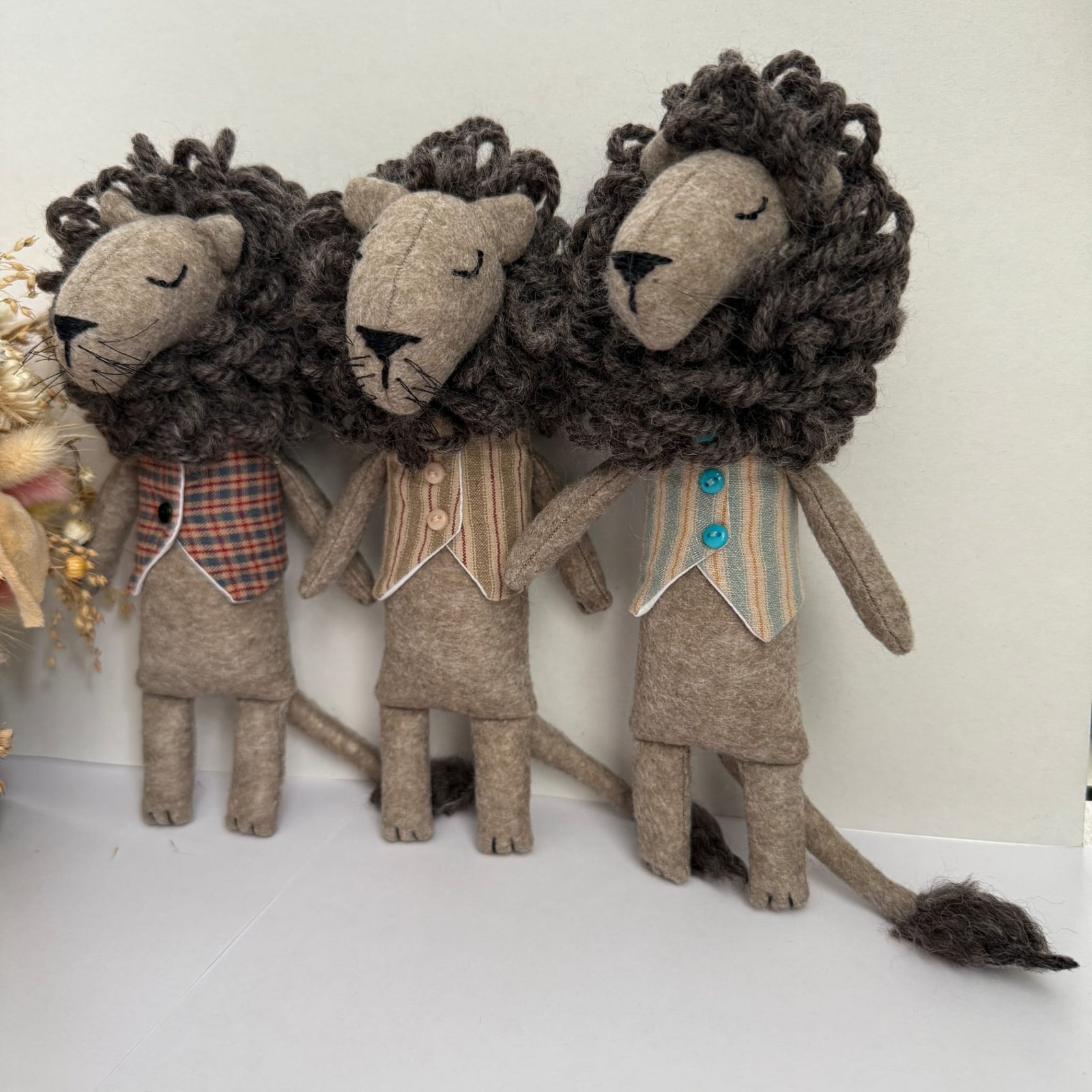 Personalisierte handgemachte Puppe